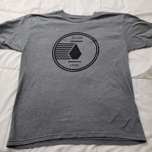 Mens volcom grey tshirt